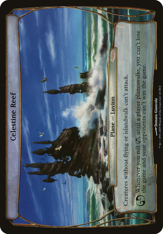 Celestine Reef (Prerelease Promo) (OVER-042)  - DCI Promos
