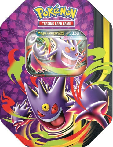 Pokemon Mega Moonlit Tin - Mega Gengar ex