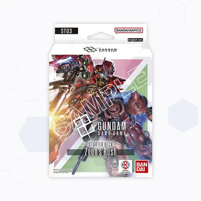 Gundam CG Starter Deck ST-03 - Zeon's Rush