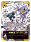 Defense Training (Premium Card Collection -Digimon Training Set-) (P-107) - Digimon Promotion Cards Foil