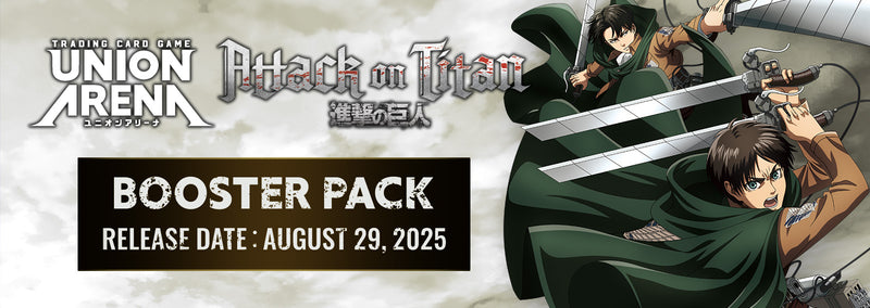 Union Arena Attack on Titan Booster Pack