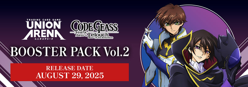 Union Arena Code Geass: Lelouch of the Rebellion Vol. 2 Booster Box
