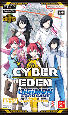 Digimon Cyber Eden Booster Pack [BT22]