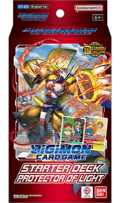 (Pre-Order) Digimon Protector of Light Starter Deck, Release Date: April 18, 2025