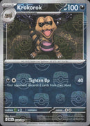 Krokorok (Master Ball Pattern) 058/086  - Holofoil SV Black Bolt - Common