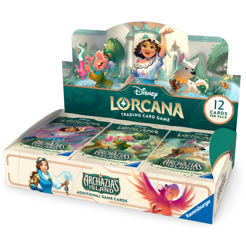 (Pre-Order) Disney Lorcana Archazia's Island Booster Box, Release Date: March 7, 2025