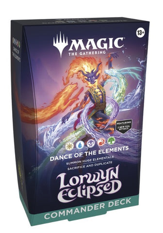 (Pre-Order) MTG Lorwyn Eclipsed Commander Deck - Dance of the Elements, Release Date: January 23, 2026
