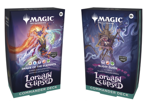 (Pre-Order) MTG Lorwyn Eclipsed Commander Deck (Set of 2), Release Date: January 23, 2026
