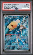 Misty's Psyduck 193/182  - Holofoil SV10 Destined Rivals - Illustration Rare PSA 10