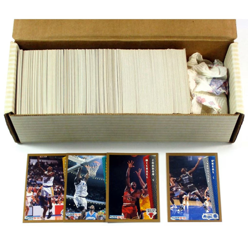 1992-93 Fleer Basketball Set (1-444)
