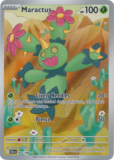 Maractus (093/086) [Scarlet & Violet: Black Bolt]