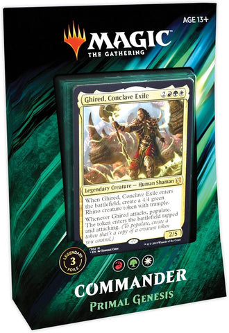 MTG - Commander 2019 - Commander Deck - Primal Genesis