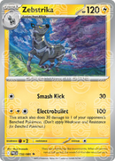 Zebstrika (Master Ball Pattern) 032/086  - Holofoil SV White Flare