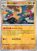 Archeops (Master Ball Pattern) 051/086  - Holofoil SV White Flare