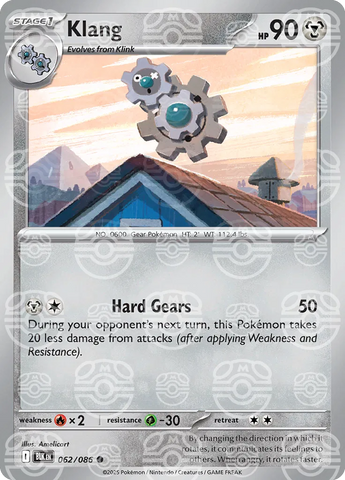 Klang (Master Ball Pattern) 062/086  - Holofoil SV Black Bolt