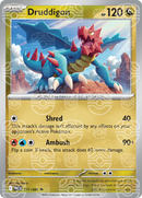 Druddigon (Master Ball Pattern) 071/086  - Holofoil SV White Flare