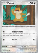 Patrat (Master Ball Pattern) 072/086  - Holofoil SV White Flare