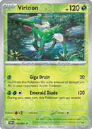 Virizion (Poke Ball Pattern) 010/086  - Holofoil SV White Flare
