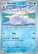 Swanna (Poke Ball Pattern) 026/086 - Holofoil SV White Flare