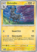 Zebstrika (Poke Ball Pattern) 032/086 - Holofoil SV White Flare