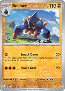 Boldore (Poke Ball Pattern) 047/086  - Holofoil SV White Flare