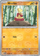 Mienfoo (Poke Ball Pattern) 052/086 - Holofoil SV White Flare