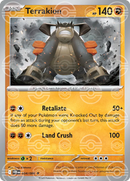 Terrakion (Poke Ball Pattern) 054/086  - Holofoil SV White Flare