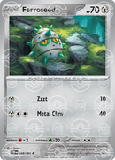 Ferroseed (Poke Ball Pattern) 068/086 - Holofoil SV White Flare