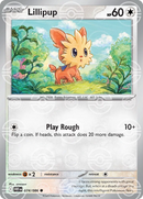 Lillipup (Poke Ball Pattern) 074/086 - Holofoil SV White Flare