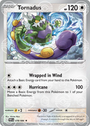 Tornadus (Poke Ball Pattern) 078/086  - Holofoil SV White Flare