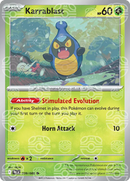 Karrablast (Master Ball Pattern) 009/086  - Holofoil SV Black Bolt