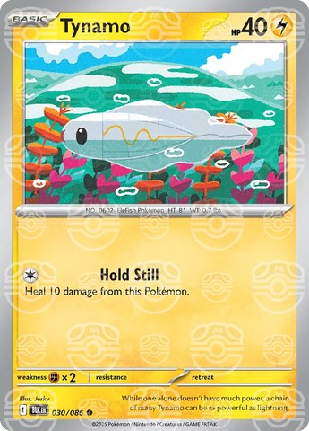 Tynamo (Master Ball Pattern) 030/086  - Holofoil SV Black Bolt