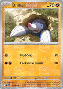 Drilbur (Master Ball Pattern) 045/086  - Holofoil SV Black Bolt