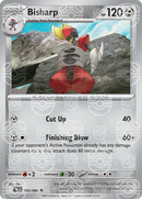 Bisharp (Master Ball Pattern) 065/086  - Holofoil SV Black Bolt