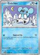 Cubchoo (Poke Ball Pattern) 025/086 - Holofoil SV Black Bolt