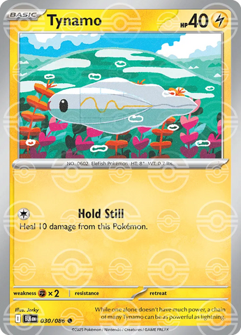 Tynamo (Poke Ball Pattern) 030/086  - Holofoil SV Black Bolt