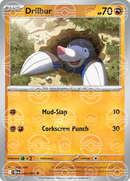 Drilbur (Poke Ball Pattern) 045/086 - Holofoil SV Black Bolt