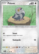 Pidove (Poke Ball Pattern) 071/086  - Holofoil SV Black Bolt