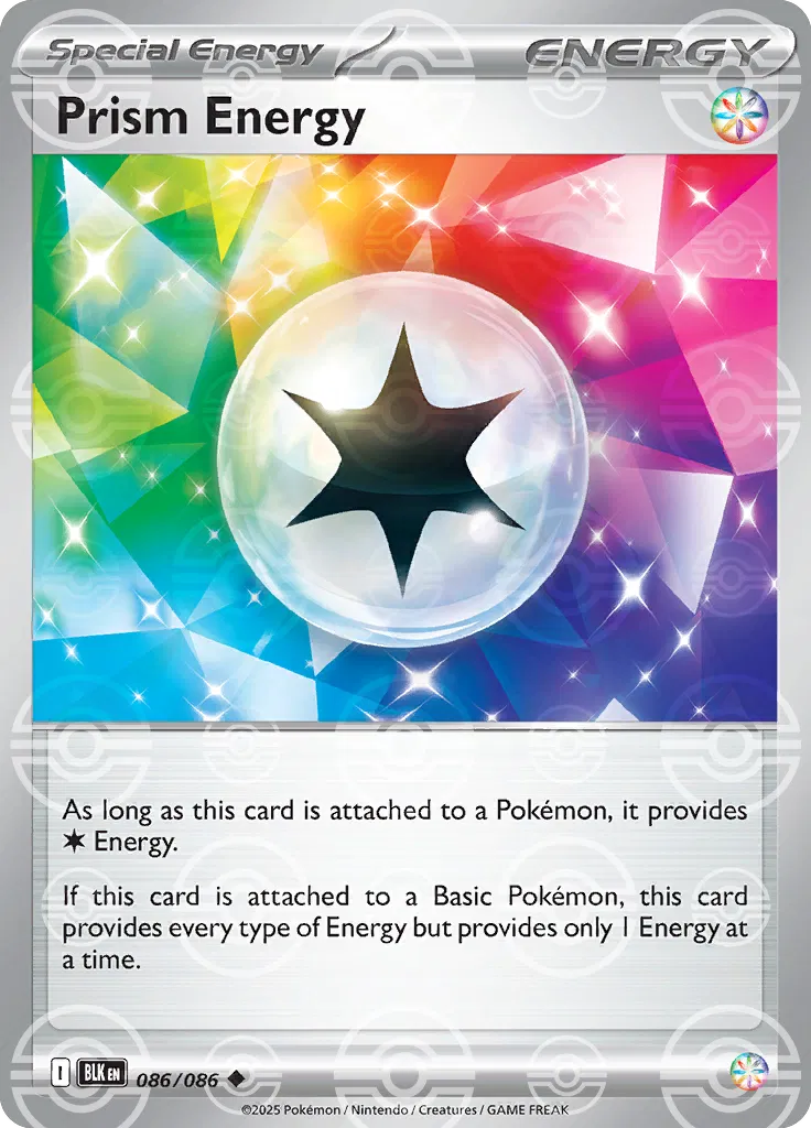 Prism Energy (Poke Ball Pattern) 086/086  - Holofoil SV Black Bolt