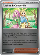 Anthea & Concordia 182/217  - Reverse Holofoil ME Ascended Heroes - Uncommon