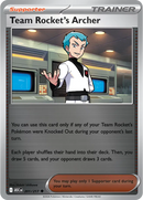 Team Rocket's Archer 201/217  - Reverse Holofoil ME Ascended Heroes - Uncommon