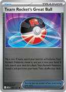 Team Rocket's Great Ball 205/217  - Reverse Holofoil ME Ascended Heroes - Uncommon