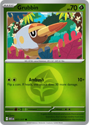 Grubbin (Energy Symbol Pattern) 017/217  - Reverse Holofoil ME Ascended Heroes - Common