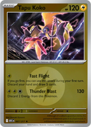 Tapu Koko (Quick Ball) 067/217  - Reverse Holofoil ME Ascended Heroes - Rare