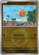 Solrock (Energy Symbol Pattern) 106/217  - Reverse Holofoil ME Ascended Heroes - Uncommon