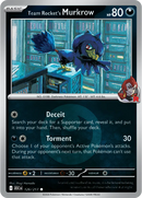 Team Rocket's Murkrow (Energy Symbol Pattern) 126/217  - Reverse Holofoil ME Ascended Heroes - Common