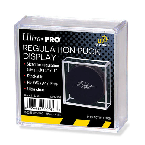 Ultra Pro Square Regulation Puck Display UV