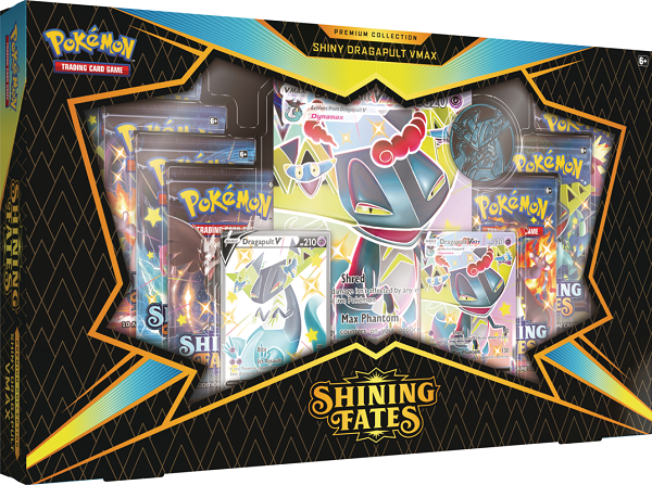 Pokemon Shining Fates Premium Collection Shiny Dragapult VMax