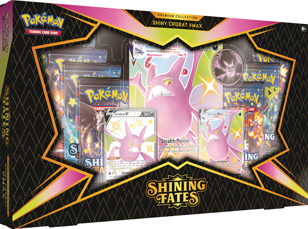 Pokemon Shining Fates Premium Collection Shiny Crobat VMax