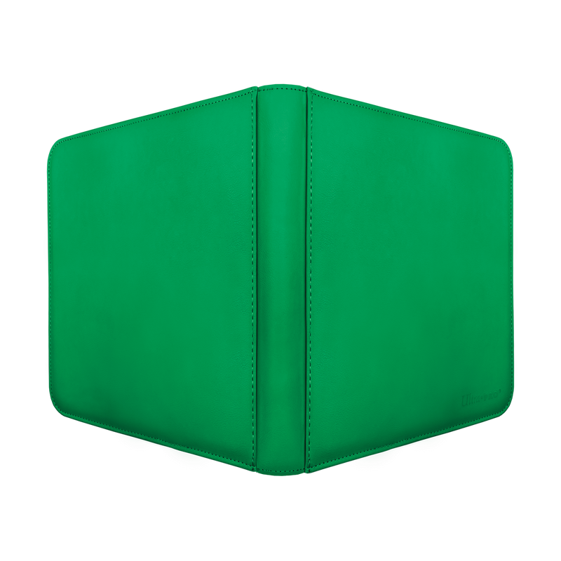 Ultra Pro 12 Pocket Zippered Pro Binder (Green)
